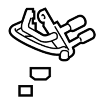 Infiniti 92446-1MA0B Pipe-Cooler, CONDENSER To Tank