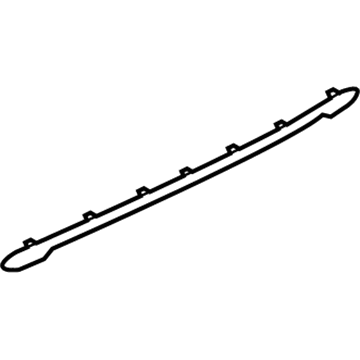 BMW 51-11-7-458-878 Trim, Visual Screen