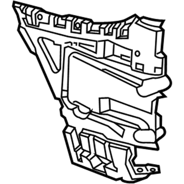 BMW 51-12-7-400-667 Guide, Bumper, Left