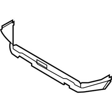 Nissan 67414-1FD0A Reinforcement-Dash Lower Cross Member