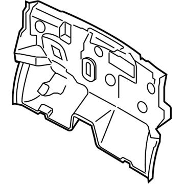 Nissan 67900-1FC0A INSULATOR Dash Center