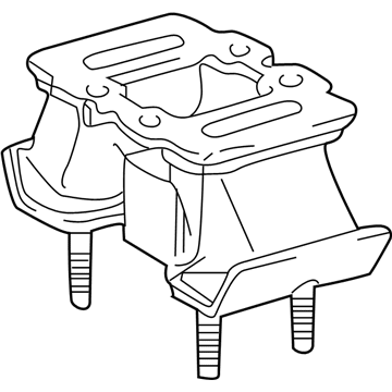 Lexus 12371-36270 INSULATOR, Engine Mo