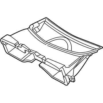 GM 84442215 Upper Baffle