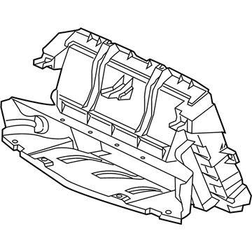 GM 23307148 Air Baffle