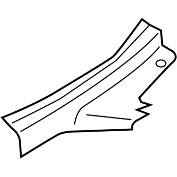 Hyundai 85875-3X000-RY Trim Assembly-Rear Door Scuff LH