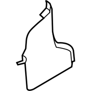 Hyundai 85824-3X000-RY Trim Assembly-Cowl Side RH