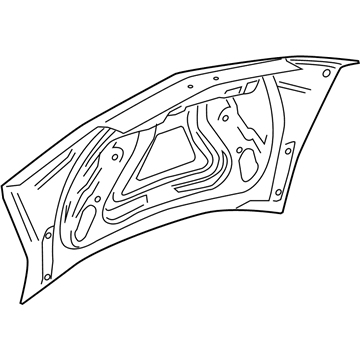 GM 22805660 Trunk Lid