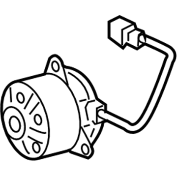 Toyota 16363-31110 Fan Motor