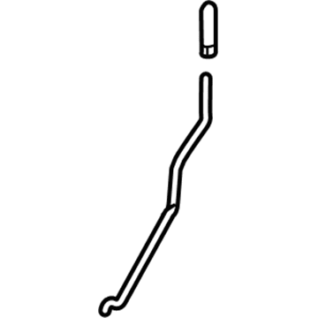 GM 23165393 Lock Rod