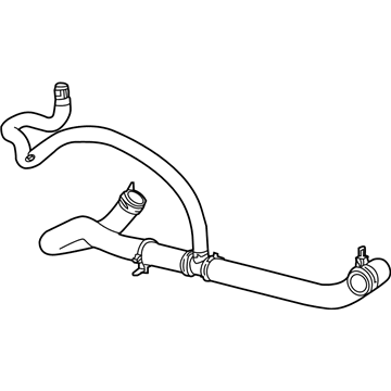 Mopar 55111455AE Hose-Radiator Outlet