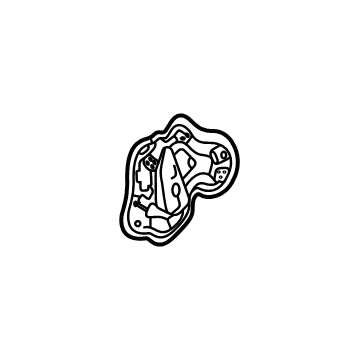 Acura 72861-TGV-A01 Seal, Left Rear