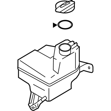 Kia 25430A2000 Radiator Reservoir