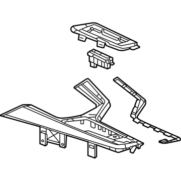 GM 84744348 Trim Plate