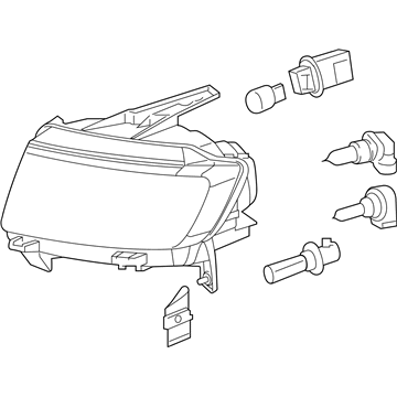 Mopar 68171214AC Headlamp