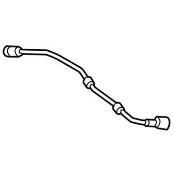 BMW 17-12-9-430-883 HOSE BETWEEN RADIATOR-EXPANS:171040
