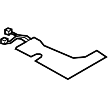 Nissan 87335-7Y360 Heater Unit-Front Seat Cushion