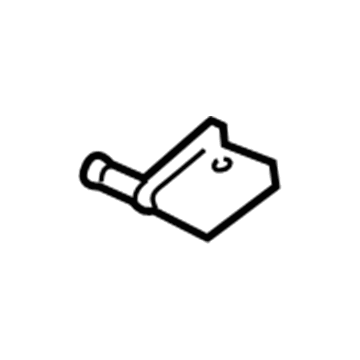 BMW 18-30-7-607-487 Bracket, Rear Silencer, Rear Left