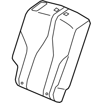 Acura 82121-TJB-A81ZA Trim Cover R (Luxury Saddle Brown)