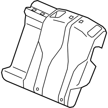 Acura 82521-TJB-A81ZA Trim Cover L (Luxury Saddle Brown)