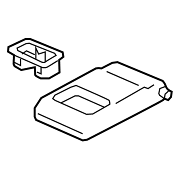 Acura 82180-TJB-A41ZA Center Armrest (Alluring Ecru)