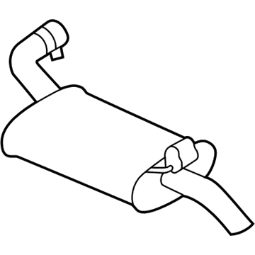 Mopar 4581364AJ Resonator-Exhaust
