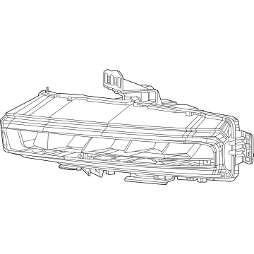 Mopar 68376847AF FOG LAMP