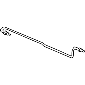 Honda 53670-S84-A02 Pipe A, Cylinder (LH)