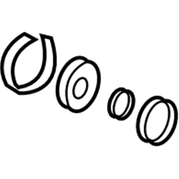 Honda 06531-S84-A01 Seal Kit A, Power Steering (Rack)