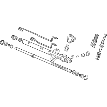 Honda 53601-S84-A03 Rack, Power Steering