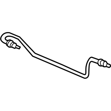 Honda 53671-S84-A01 Pipe B, Cylinder (LH)
