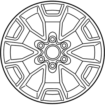 Nissan 40300-9BP9A Aluminum Wheel