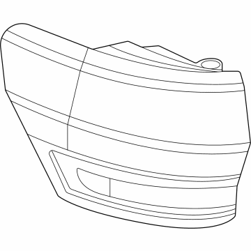 Mopar 68110016AG Lamp-Tail