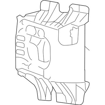 Ford 6L3Z-15266-BA Fog Lamp Bracket