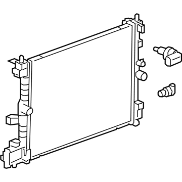 GM 84418804 Radiator