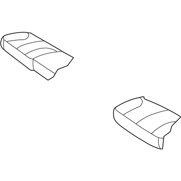 Mopar 1MF621J3AA Rear Seat Cushion Left