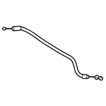 Hyundai 81370-2C010 Door Lock Cable Assembly, Left, Front