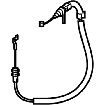 BMW 51-21-7-931-207 BOWDEN CABLE, OUTSIDE DOOR H