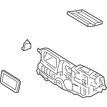 Ford 6E5Z-19C974-AA Evaporator Case