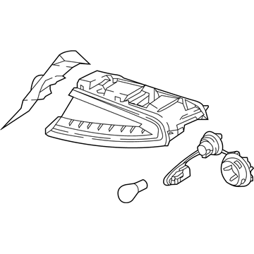 Kia 92402J5020 Lamp Assembly-Rear Combination