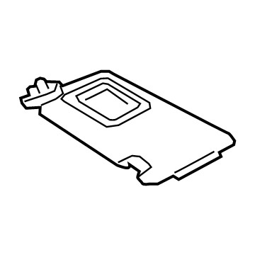 Toyota 74320-0A060-B0 Sunvisor