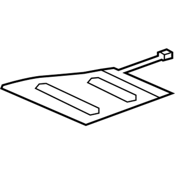 Honda 81534-TG7-L32 Heater, Left Front Seat Cushion