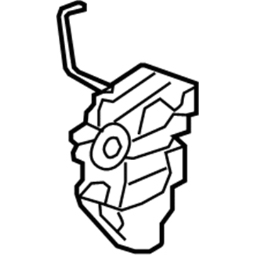 Honda 72110-SVA-A14 Latch Assembly, Right Front