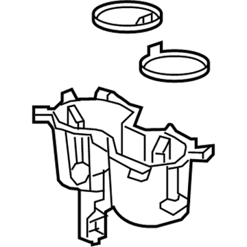 Lexus 58803-78010 Console Cup Holder Box Sub-Assembly