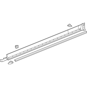 GM 84830254 Rocker Molding