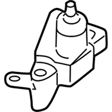 Nissan 11253-JA11A Front Engine Mounting Bracket, Driver Side