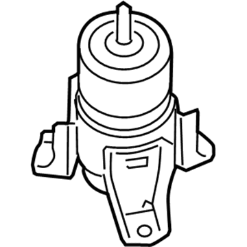 Nissan 11270-9N00B Engine Mounting Insulator Assembly, Front