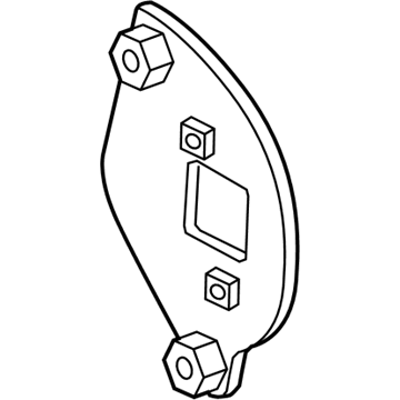 BMW 12-35-7-597-651 Shield Plate