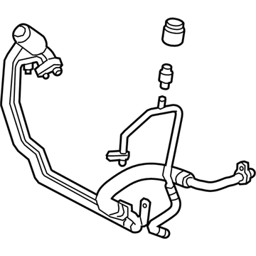 GM 92265956 AC Hoses