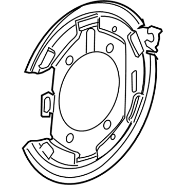 Mopar 5103207AA Plate-Backing