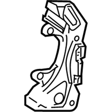 Mopar 4683876AA Adapter-Disc Brake CALIPER